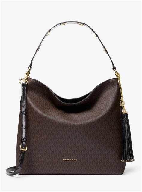 michael michael kors brooklyn large fold over xbody bag|michael kors brooklyn tote.